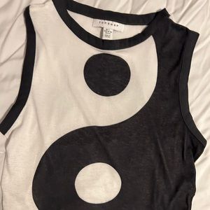 Yin and Yang tank top